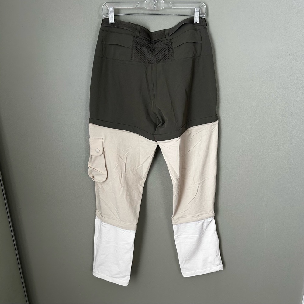 NWT outdoor voices‎ zip-off rectrek pants green size small women’s - Picture 3 of 10
